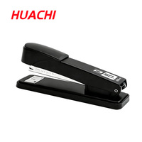 Agrafeuse de bureau portable HUACHI, agrafage manuel 24/8 pour 50 feuilles