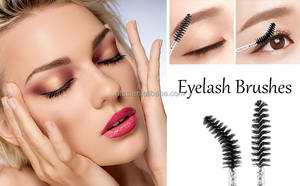 50PCS Cepillo De Limpieza De Pestañas Desechables Spoolies Varitas De Máscara Para Cepillo De Pestañas Cejas Para Pestaas De Maquillaje - Product Image 5