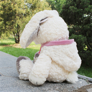 Muñeco de Peluche de Conejo de las Nieves con Gorro, Almohada para Dormir, Juguete de Peluche, Adecuado para Decoración del Hogar y Regalos Navideños - Product Image 3