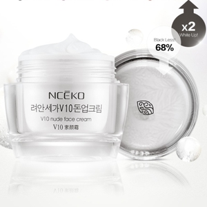 OEM Private Label NCEKO V10 <span class=keywords><strong>Nude</strong></span> Crème pour le visage Base de maquillage Crème tonifiante Crème hydratante pour le visage Éclaircissant Blanchissant Crème pour le visage - Product Image 1