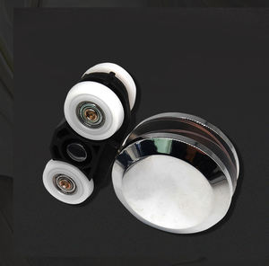 Vente directe en gros – Rouleau coulissant moderne en aluminium de <span class=keywords><strong>60</strong></span> kg pour portes de douche coulissantes en verre d'hôtel - Product Image 2