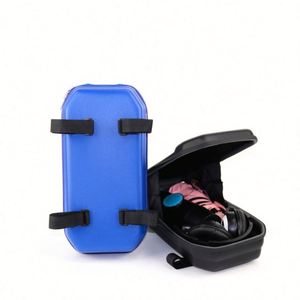 Estuche de Almacenamiento para Bicicleta o Scooter, Impermeable, Bolsa para Cuadro Delantero, Azul, Carcasa Rígida, Portátil, de EVA - Product Image 5