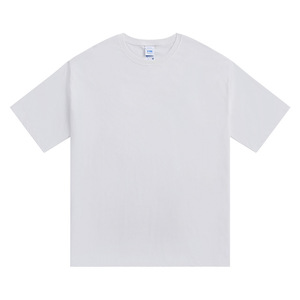 High Quality Casual <b>Plain</b> Men's Oversize T-shirts Comfortable Classic Cotton Mens <b>Tshirts</b> Lightweight <b>White</b> T Shirt For Men - Product Image 2