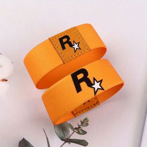 Bracelet NFC RFID personnalisé orange pour hommes et femmes, bracelet de sport, bracelet élastique - Product Image 4
