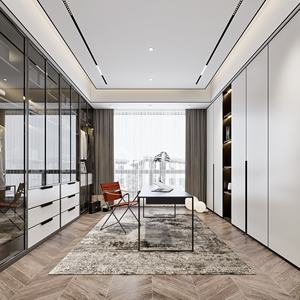 Modern Solid <b>Wood</b> Closet Organizer Customized Walk-in <b>Wardrobe</b> for Bedroom Storage Dining Area Freestanding Home Cloakroom - Product Image 4