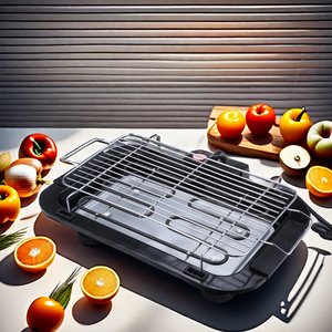 UQ-2001 <strong>Multifunctional</strong> Household Smokeless <strong>Electric</strong> <strong>Grill</strong> Outdoor Bbq Machine Stainless Steel <strong>Electric</strong> Bbq <strong>Grill</strong> - Product Image 1