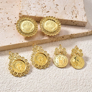 Pendientes Colgantes Chapados en Oro Estilo Pop Vintage para Mujer, Ideales para Bodas, Compromisos, Aniversarios, Banquetes y Fiestas - Venta al por Mayor Zeadear CN - Product Image 3