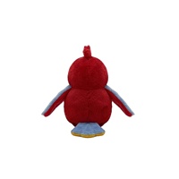 Nouvelle peluche peluche animal assis conçue sur mesure couette avec mignon perroquet Capybara en polyester pour cadeau d'épaule