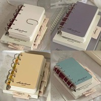 Carnet de notes A5 personnalisé SC Brand avec couverture en papier, spirale et reliure rigide, idéal comme cadeau = Impression UV, stylo de bureau offert