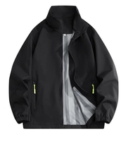 Veste imperméable de haute qualité Veste adulte Veste décontractée pour hommes Ensemble coupe-vent personnalisé Veste senior Vestes pour hommes