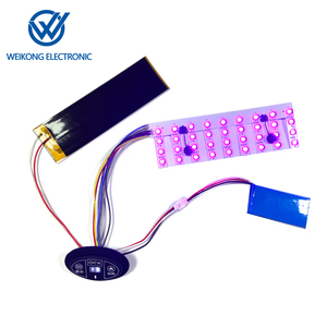 Interruptor con control de temperatura de interfaz de 5V y 12V para masajeador de rodilla calentado, vibración de calor con masaje de calefacción y temporizador, 1 unidad - Product Image 6