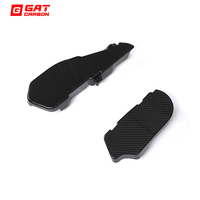 Cache-borne de batterie ECU en fibre de carbone sèche, plaque de protection modifiée pour compartiment moteur et relais de batterie pour BMW G90 M5