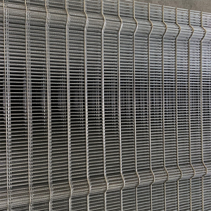 Cercado de malla de alambre de alta seguridad de 4x4mm recubierto de polvo 358 malla antiescalada vista clara cercado puertas de enrejado - Product Image 3