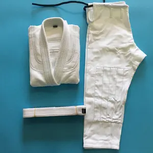 Пустая Униформа Bjj Gis Jiujitsu, доступная одежда для боевых искусств, тренировочная одежда для боевых искусств с поясом
