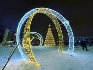 Lampes d'arche étanches IP65 pour cérémonies de mariage intérieures/extérieures, festivals de Noël et entrées de jardins nocturnes - Product Image 1