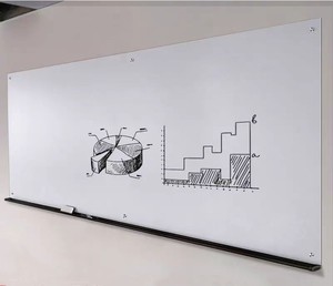 Văn phòng trường học từ khô xóa bảng trắng với kính cường lực để viết trơn tru và dễ dàng làm sạch kích thước tùy chỉnh - Product Image 1