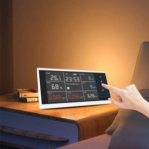 Dienmern 2025 Tuya Sensor suhu, layar sentuh WIFI multifungsi <span class=keywords><strong>Monitor</strong></span> kualitas udara <span class=keywords><strong>CO2</strong></span> PM2.5/10 kelembapan - Product Image 4