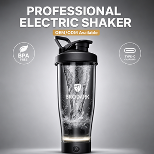 Draagbare oplaadbare Tritan elektrische shakerfles met USB, automatische eiwitpoedermixer, <span class=keywords><strong>blender</strong></span>, één-knops bediening, voor thuis en hotel - Product Image 2