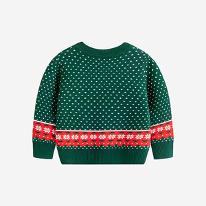 Pulls en tricot pour enfants en gros, faible MOQ, en stock, pour les fêtes, garçons et filles, hiver, Noël - Product Image 2