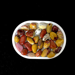 Grosir Batu Kuarsa Mawar 100g/kantong, Batu Kristal Penyembuh yang Dipoles, Teknik Mosaik, Batu Palm, Maskot Malaikat - Product Image 4