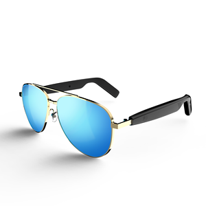 BT 5.4 Touch Smart Sunglasses Noise Cancelling Waterproof Design Foldable Lightweight Quick-Dry Wireless Audio <b>Microphone</b> for - Product Image 5