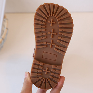 Fashion Autumn Microfiber Leather Plush Warm Children's Knight Zipper Winter Kids Boots <b>Knee</b> Girl <b>High</b> Boots - Product Image 3