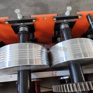 גשם חדש לגלגל גשם <span class=keywords><strong>downspout</strong></span> ביצוע מכונה <span class=keywords><strong>downspout</strong></span> פלדה gutter גשם צינור גליל להרכיב מכונה - Product Image 3