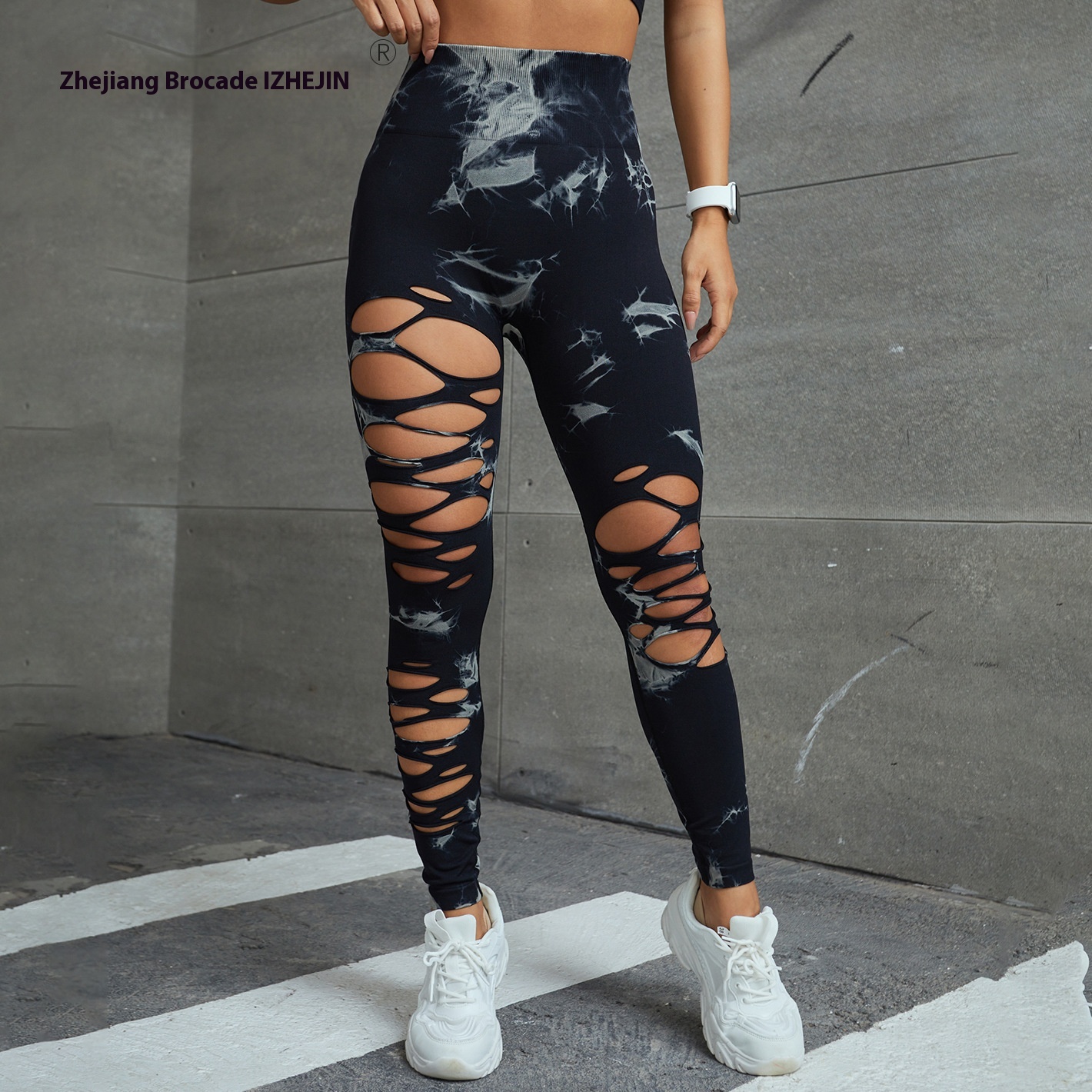 Ripped Yoga Pants Ripped Yoga Pants