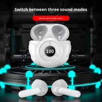 Headphone Nirkabel X79 Laris Manis untuk 5.3, Desain Keren, Gaming, Layar Digital, Olahraga, Kontrol Suara