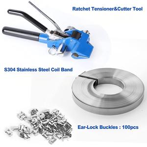 Индивидуальное промышленное крепление и обвязка из нержавеющей стали, обвязочная лента 201 304 из нержавеющей стали - Product Image 5
