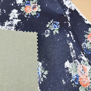 अनुकूलित pu फूलों की त्वचा fax चमड़े के पाइथन कपड़ा कपड़ा चमड़े के कपड़े दस्ताने जूते स्कर्ट-तैयार पैटर्न - Product Image 3