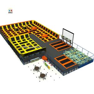 <span class=keywords><strong>Cama</strong></span> Elástica Profesional <span class=keywords><strong>para</strong></span> Parque de Diversiones, Parque de Trampolines Interior <span class=keywords><strong>para</strong></span> Niños y Adultos, Unisex, 1 Juego, 1 Año - Product Image 1