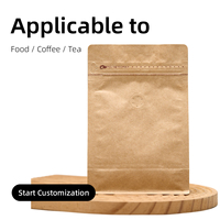 Sachet en papier kraft biodégradable OEM Foshan, avec fenêtre, pour emballage de sucettes