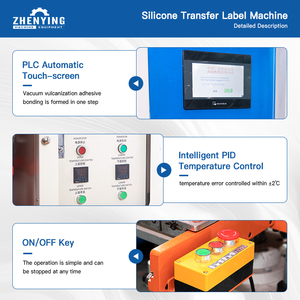 Dệt May Vải Vá T Áo Sơ Mi Quần Áo 3D Hat Túi PVC Cao Su Logo Silicone Nhãn Máy Làm - Product Image 2