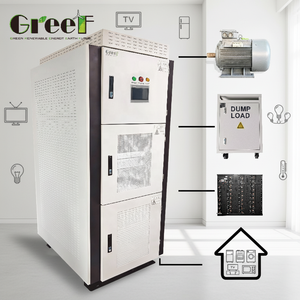Convertidor Híbrido para Generadores de 100kw 200kw con Carga de Batería Multifuncional, Inversión de CC a CA, Pantalla LCD Dual para Generadores PM - Product Image 4