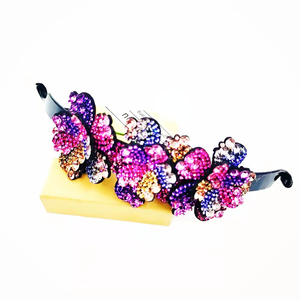 Pince pour queue de cheval à 3 fleurs, <span class=keywords><strong>Barrette</strong></span> en boule brillante, <span class=keywords><strong>cercle</strong></span> pour femme, épingle à <span class=keywords><strong>cheveux</strong></span>, banane, fournitures d'usine, haute qualité - Product Image 5