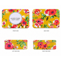 Boîte d'emballage en métal rectangulaire personnalisée pour cosmétiques, soins de la peau, coffret cadeau, fabricant OEM