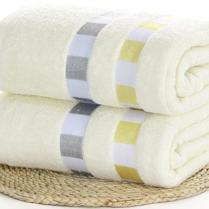 Best Seller 70x140cm Toalla de baño de puesto de satén 350g Toalla de baño de puesto de calle de bajo precio absorbente grueso y suave - Product Image 1