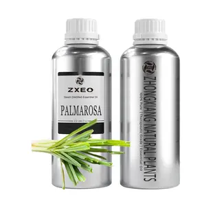 wholesale Organic Indian Rosegrass Oils Bulk Supplier, 1Kg Palmarosa essential oil For Perfume Candle making