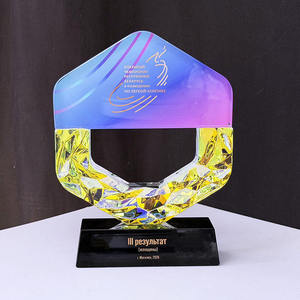 Placa de Cristal Personalizada con Impresión a Todo Color y <span class=keywords><strong>Base</strong></span> Transparente - Product Image 4