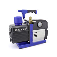 Pompe à vide intelligente à double étage DSZH WK-8BM avec manomètre pour l'entretien des climatiseurs de voitures et domestiques