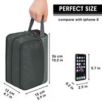 Sac de toilette de voyage spacieux et léger, sac de sport avec séparation sec/humide, trousse de maquillage personnalisée