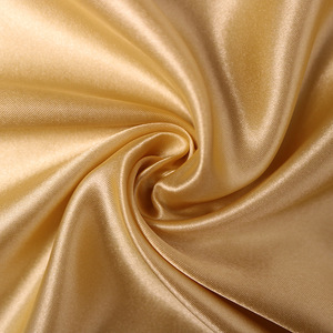 Wholesale 100% <strong>Polyester</strong> 50D*75D <strong>Plain</strong> <strong>Dyed</strong> <strong>Satin</strong> <strong>Fabric</strong> for Clothing Gift Box Wedding Lining Home Textile Anti Pill PE Coated - Product Image 3
