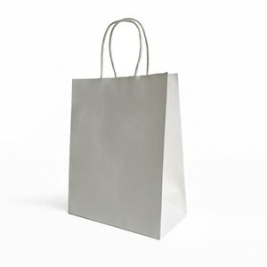 Bolsas de Papel Kraft Marrón Reciclado, Ecológicas, Asépticas, Duraderas, para Supermercado, con Impresión Personalizada al por Mayor - Product Image 2