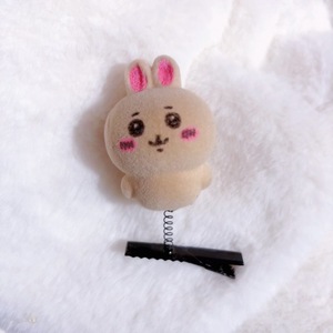 Cartoon Cute Animal Hair Accessories Mini Capybara Hair <b>Clip</b> Plush Capybara <b>Spring</b> Toy - Product Image 4