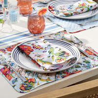 Serviettes en coton imprimées réactives personnalisées WML040, torchons de cuisine entièrement imprimés, chiffons décoratifs suspendus, essuie-vaisselle pour la maison