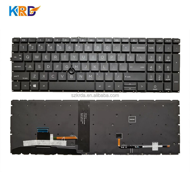 China Manufacture Wholesale Laptop US Keyboard for HP 850 G7 850 G8 855 G7 G8 Replacement Notebook Keyboard