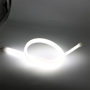 ไฟ LED สำหรับรถยนต์ แถบไฟวิ่งกลางวัน DRL แถบไฟกันน้ำ ไฟรูปหยดน้ำ แถบไฟตกแต่งแบบยืดหยุ่น 12V - Product Image 5