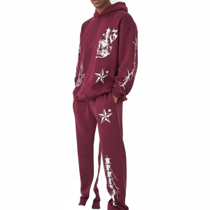 Survêtement pour homme à imprimé gonflé à taux ajustable, designs entièrement personnalisés, tendance, respirant, imprimé gonflé de haute qualité - Product Image 1