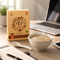 Poudre de remplacement de repas végétalienne à base de plantes pour la gestion de la santé, la nutrition diététique, le porridge multigrains, la poudre de céréales saine